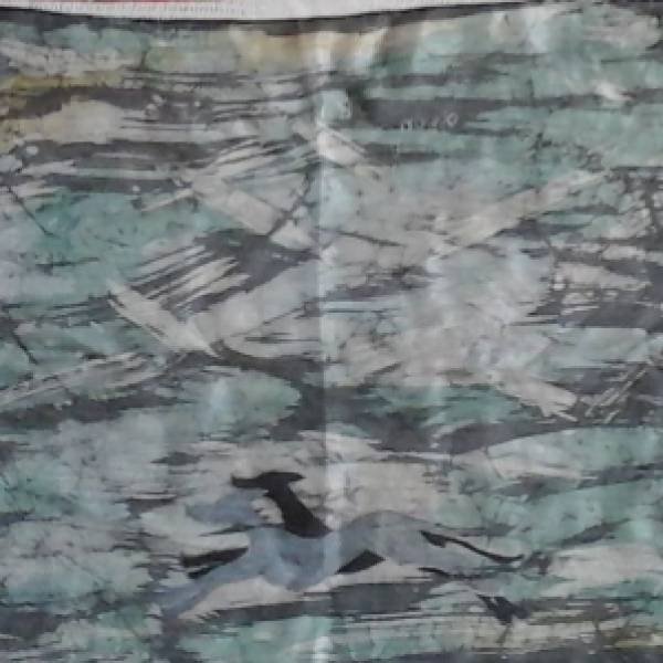 Hurtade heategevuse Jõuluoktsionile tehtud sall 2.